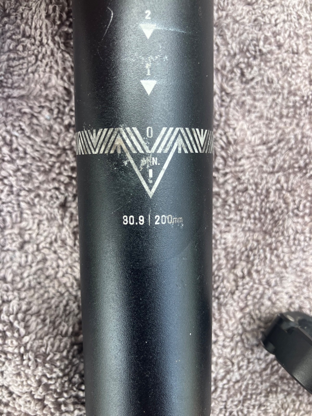 One up mtb dropper seat post 30.9/ with 31.6 adapter