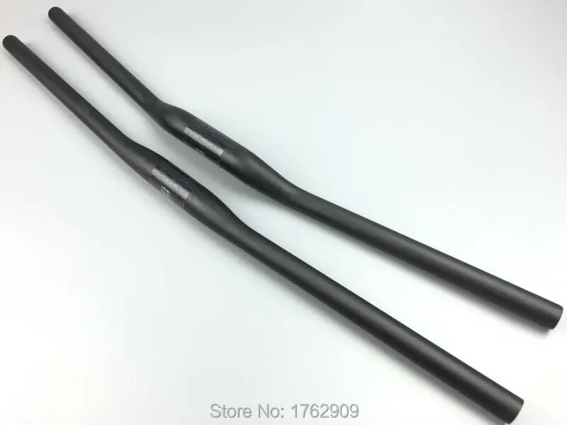 Mountain Bike Matt UD Full Carbon Fibre Handlebar Bicycle Parts 31.8*600-760mm