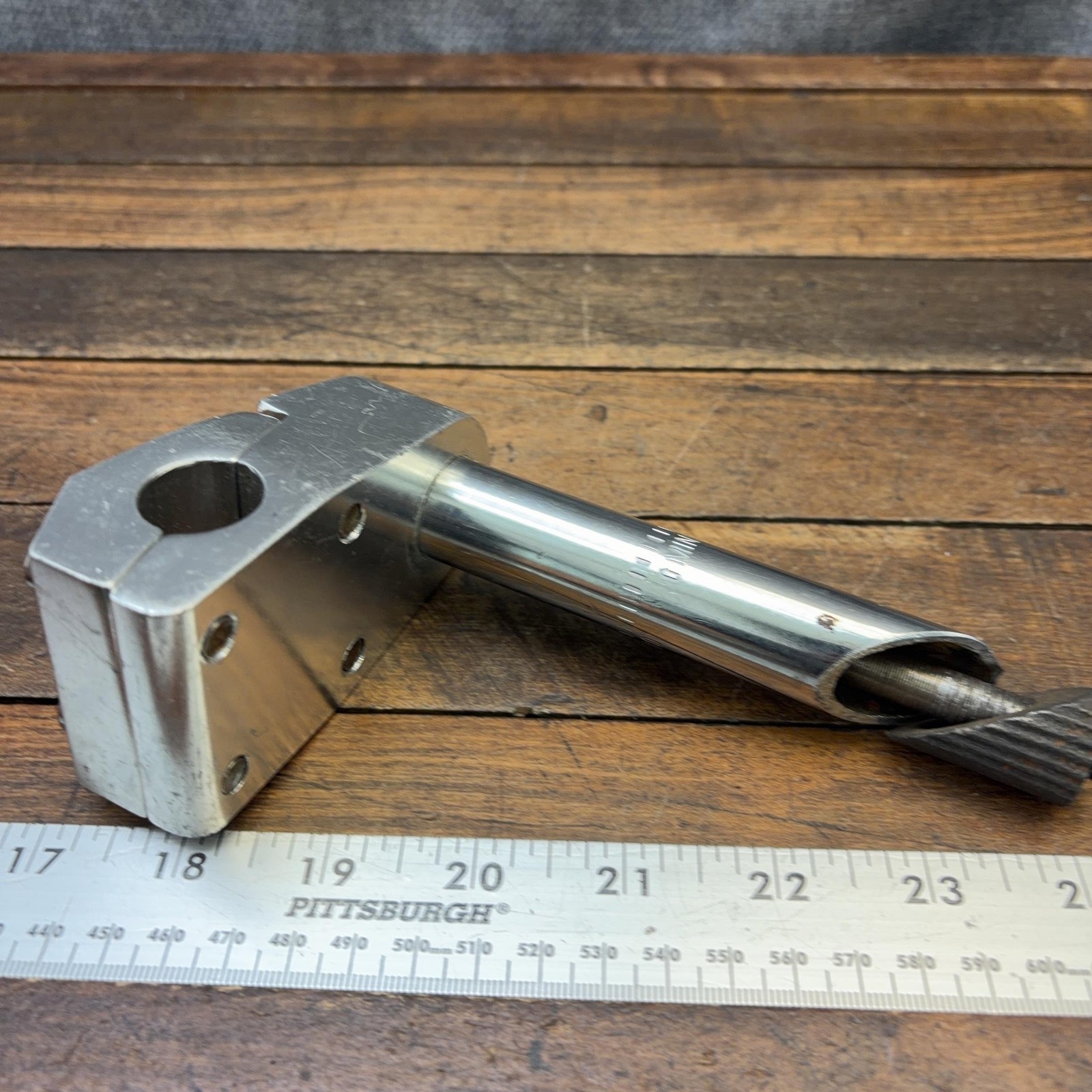 Vintage Mongoose BMX Quill Stem 22.2 QUILL Cruiser Klunker Cafe Alloy