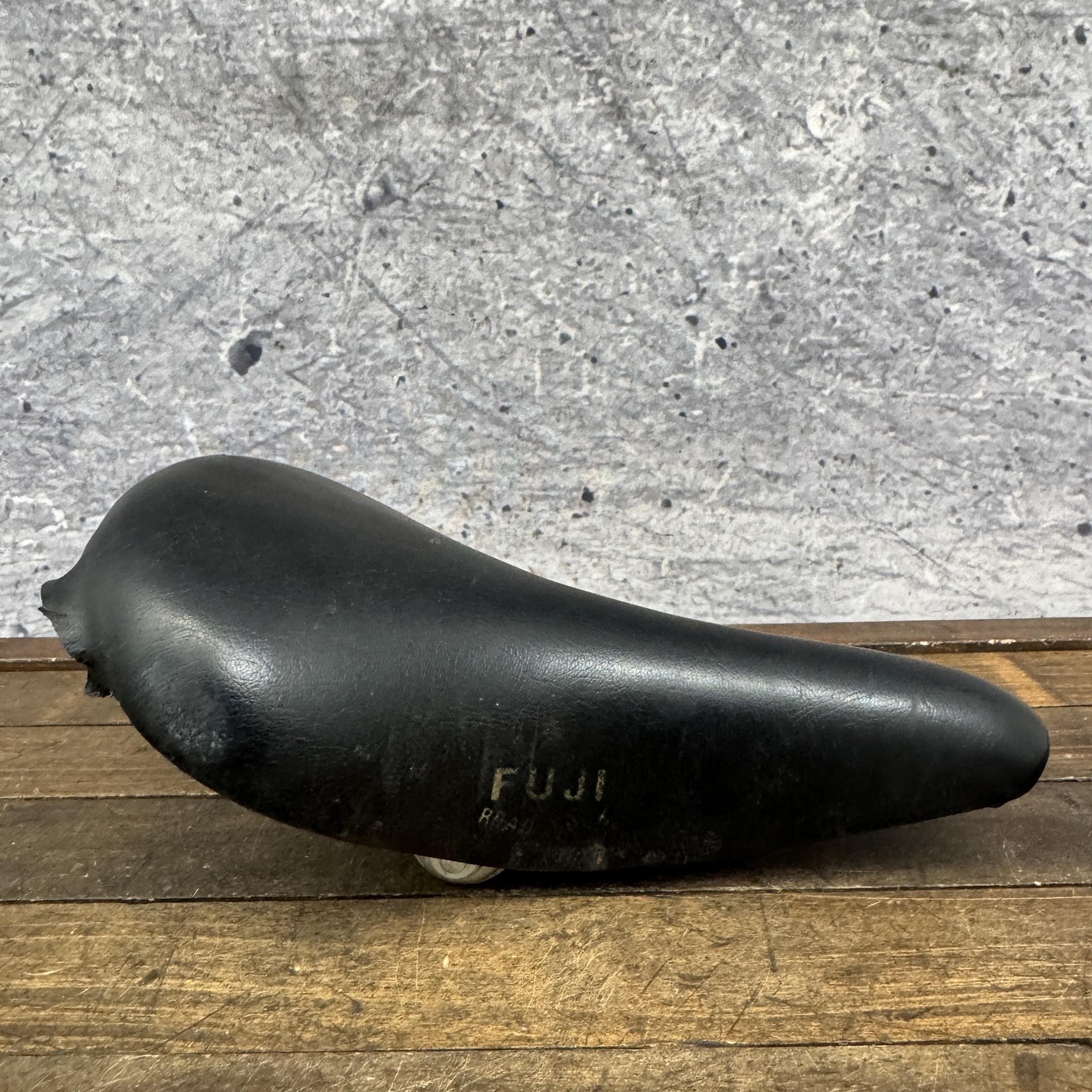 Vintage Fuji Road Look Bicycle Saddle Seat Black Road Racing Bike 70s 80s
