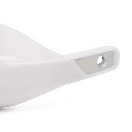 Dirt Bike Hand Guards Motorcycle Handguards Universal 7/8″ 22mm 1 1/8″ white
