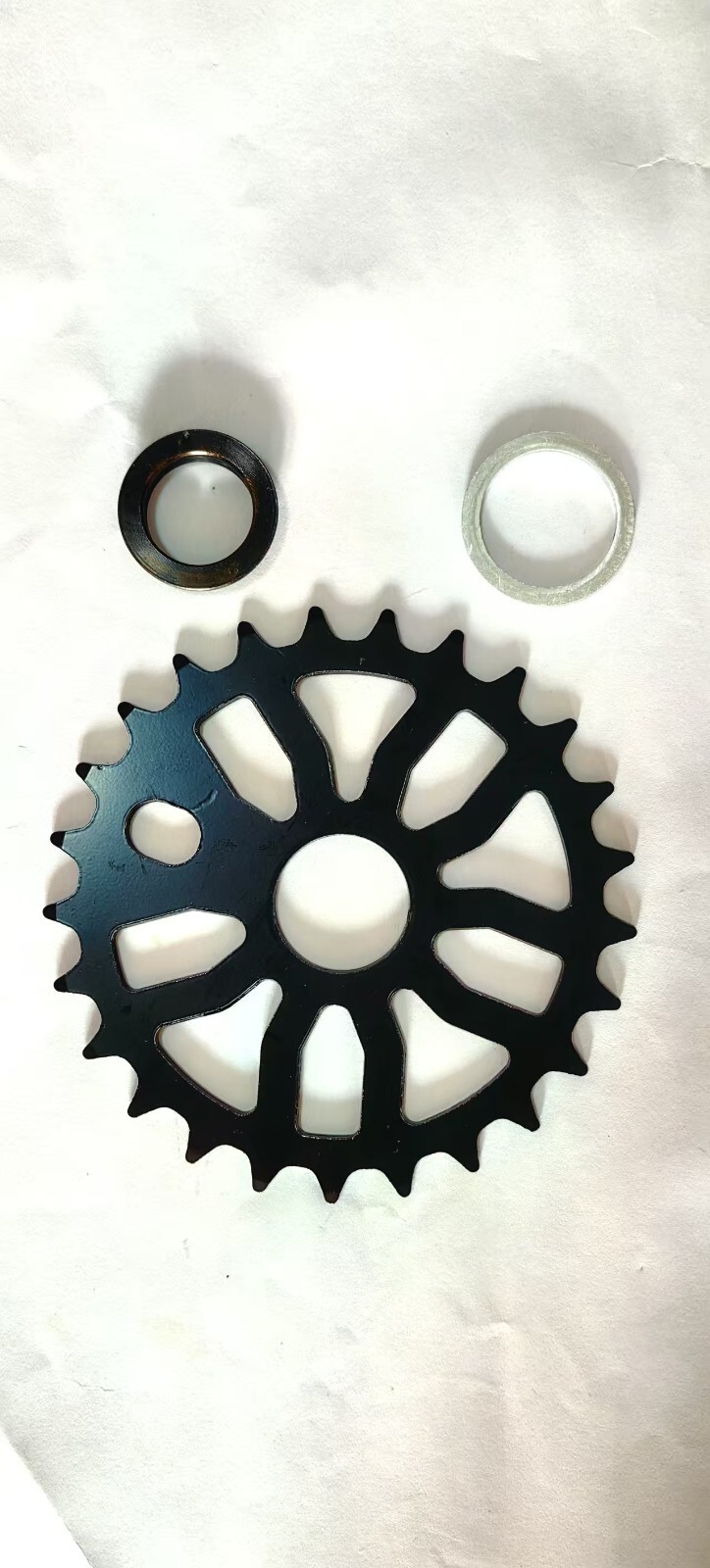 Bicycle BMX Sprocket 25T Chainring Driveline Chainwheel Steel with 19mm adapter