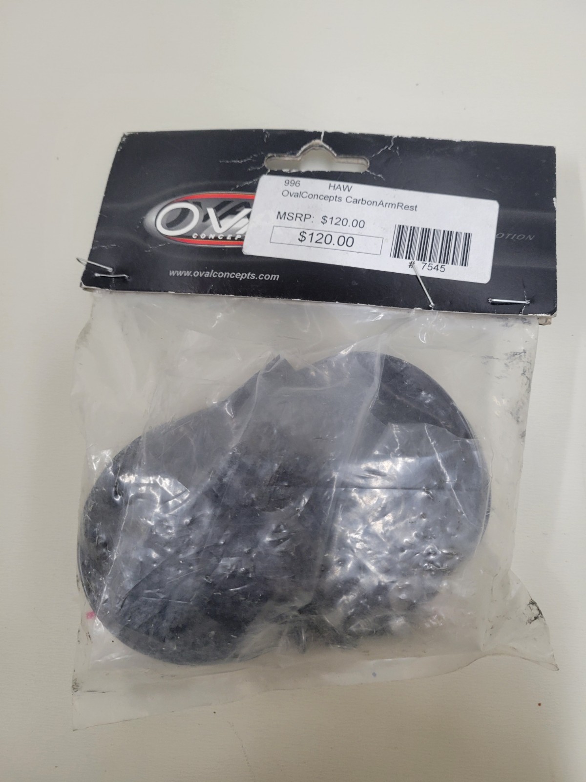 Oval A800 Carbon pad holder 120x85mm