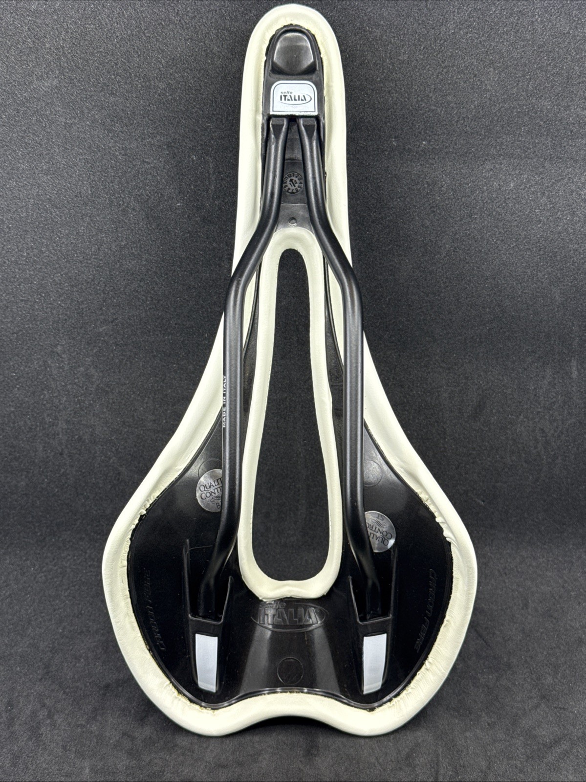 Selle Italia SLR Flow Manganese Rail White Saddle 275mm x 135mm MSRP $125!