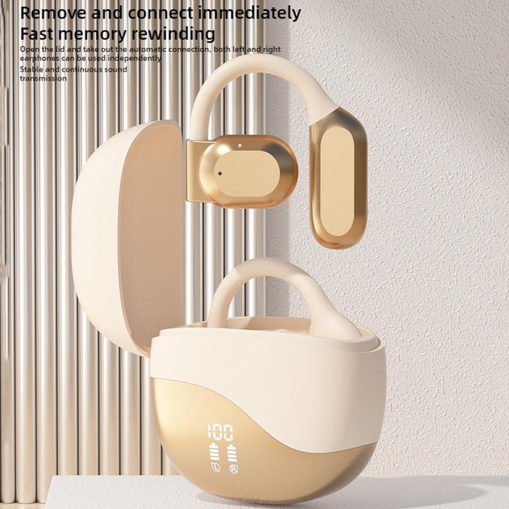 Real-Time AI Language Translator Earbuds Open Ear Bluetooth Translation Earphone