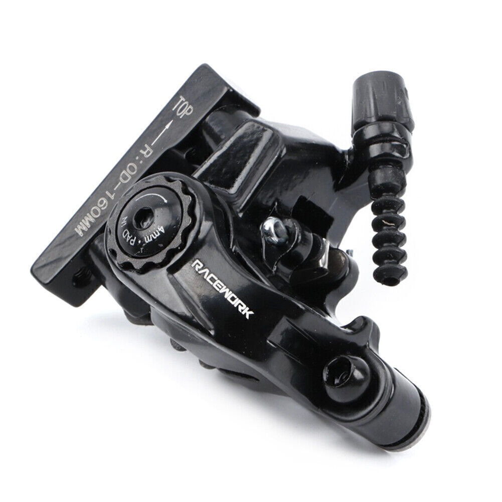 RACEWORK Disc Brake Calipers MTB Bicycle Speed Clip Dual Piston Set With Rotor