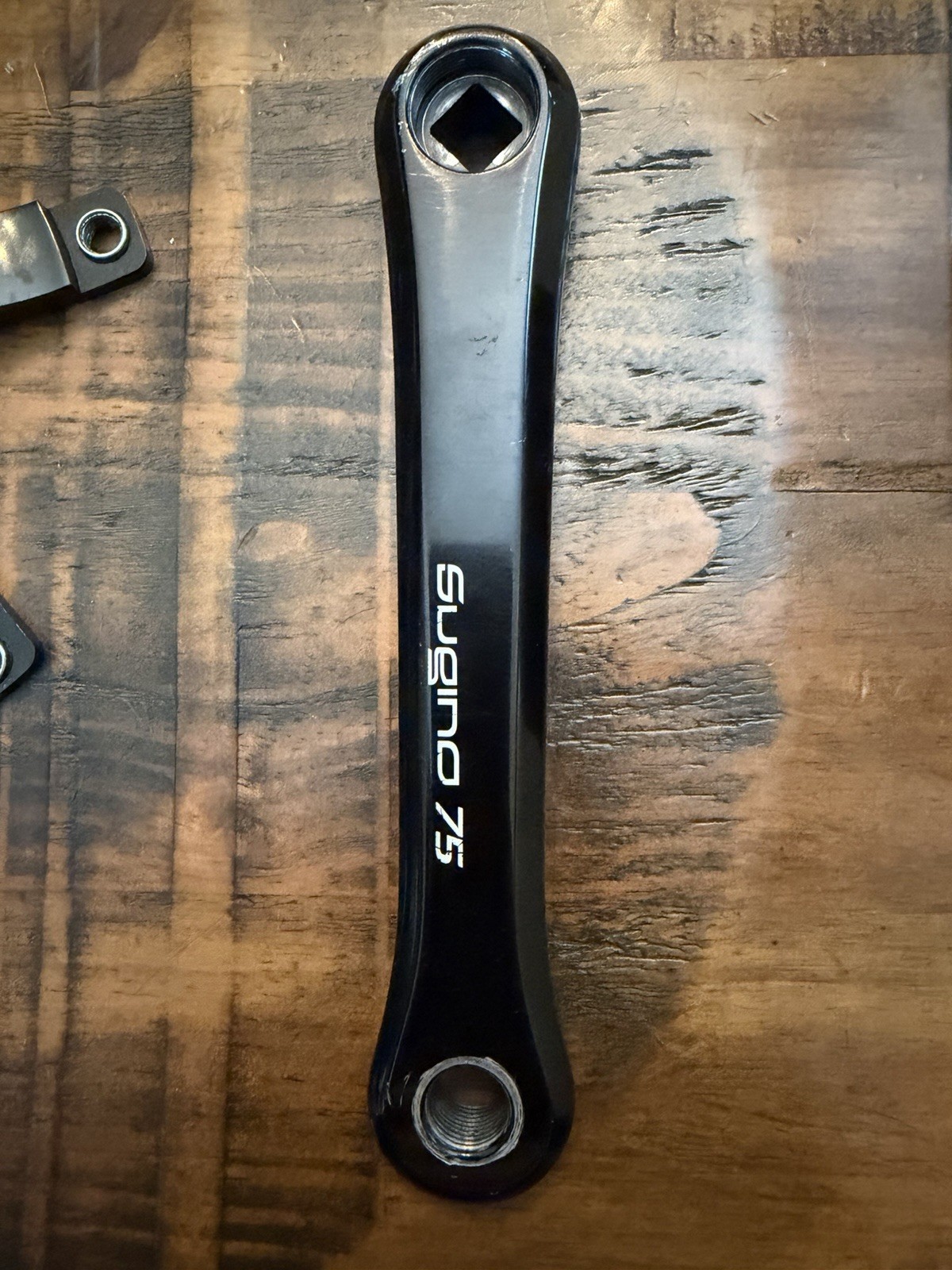Sugino SG75 Crankset | 165mm | 144bcd | Black | Track