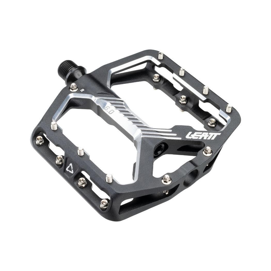 pair of allmtn 6.0 flat narrow pedals 114x100mm black 9025100330 LEATT bike pedals