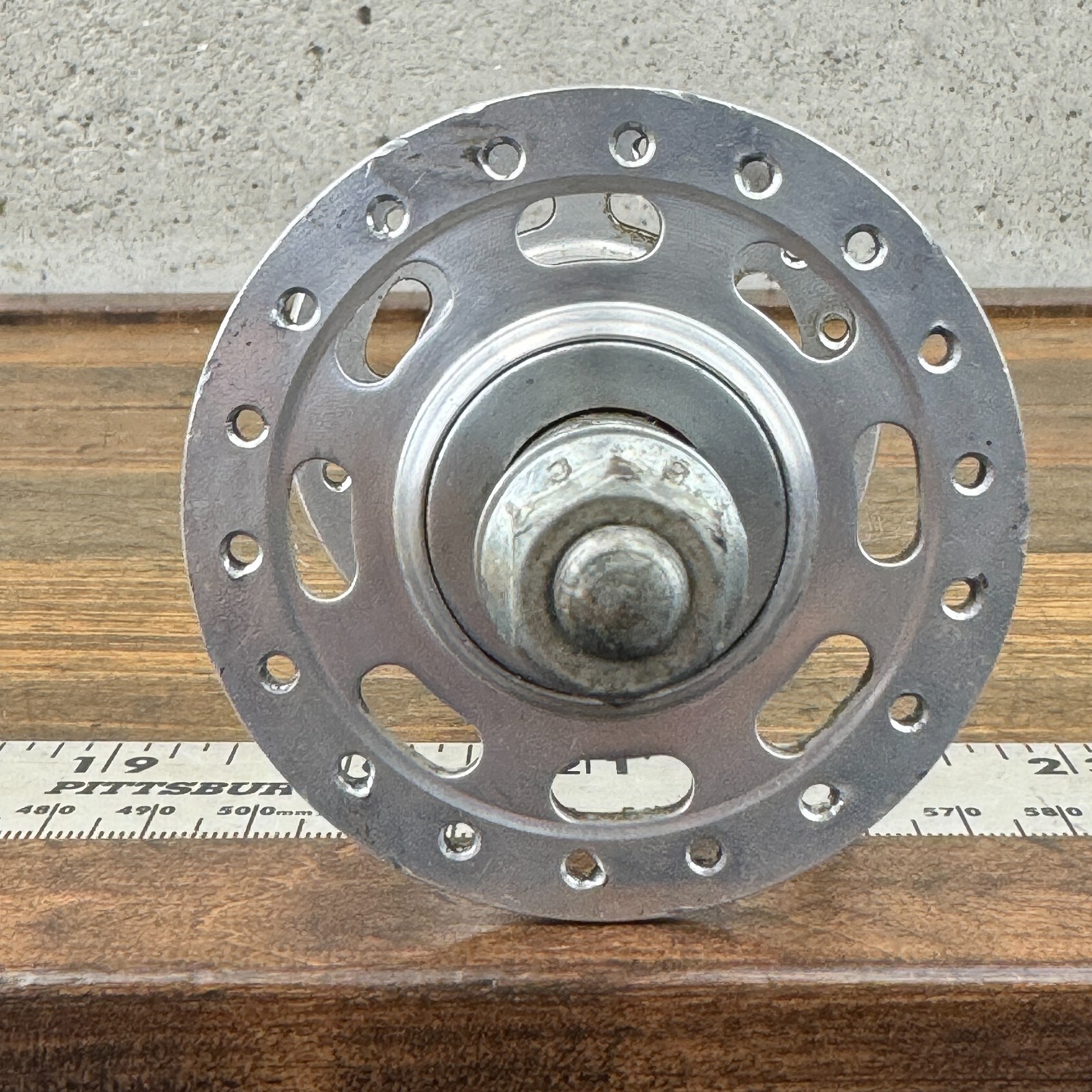 Sunshine BMX Front Hub High Flange Old School BMX 36 Hole 36h Nutted OG 80s Race