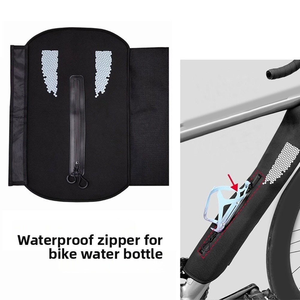E-Bike Component Cover Set: Neoprene Battery Motor + Oxford Handlebar Covers