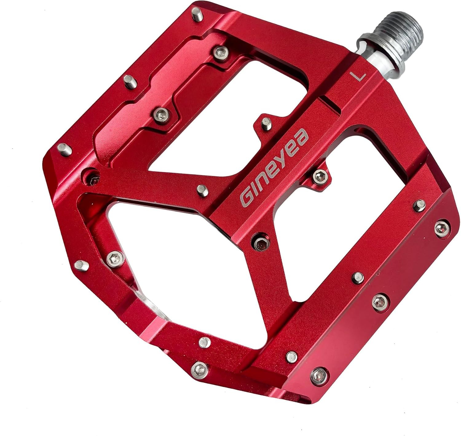 Mountain Bike Pedals, Aluminum Alloy Flat Platform, 9/16″ Sealed Bearing, Lightw