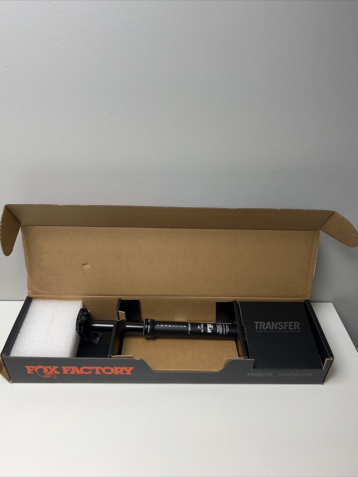 FOX Transfer Performance Dropper Seat Post 30.9 100mm Internal Routing Anodized