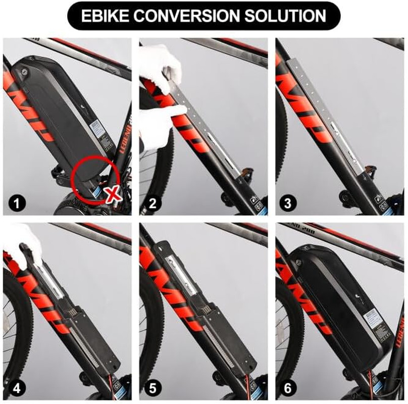 Electric Bike Battery Adapter Bottle Cage Bracket – Aluminum Adapter Frame Mount