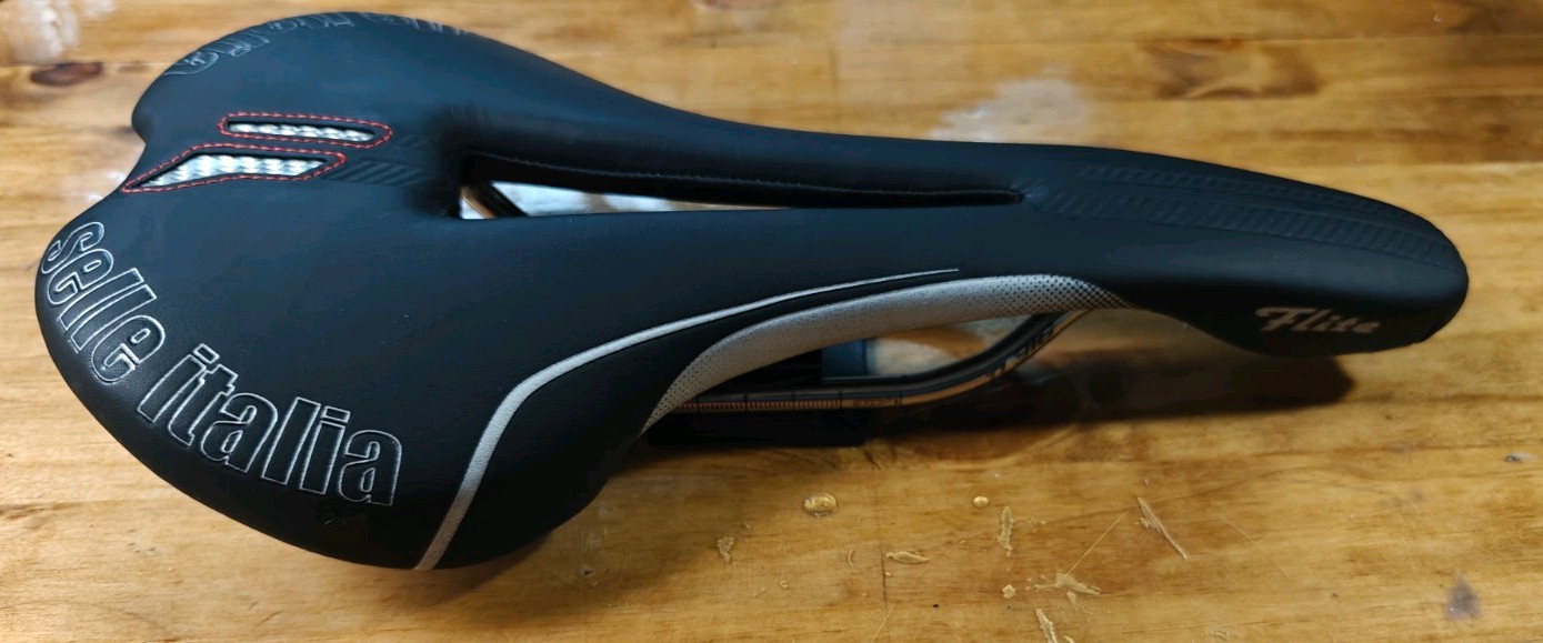 Selle Italia Flite Flow Ti316 Rail Black 275mm x 145mm L2