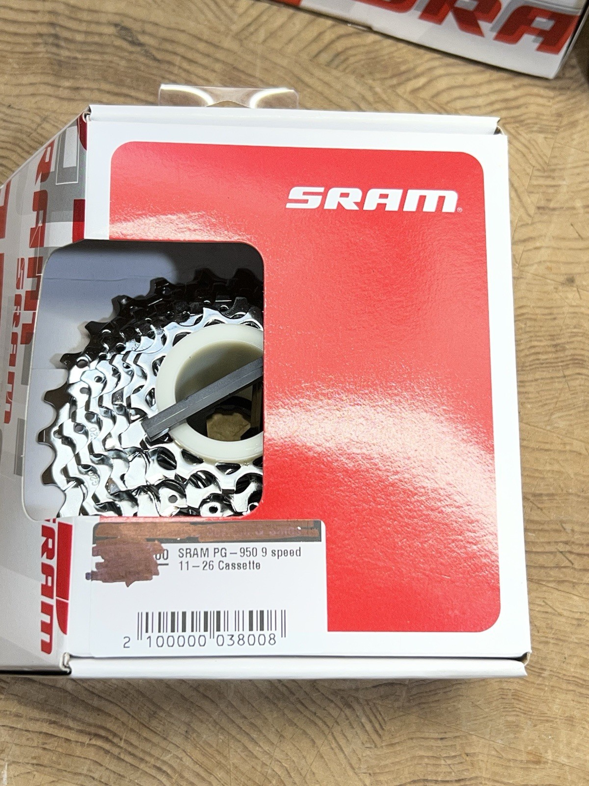 SRAM PG-950 9 speed Cassette 11-26T Gravel Road CX