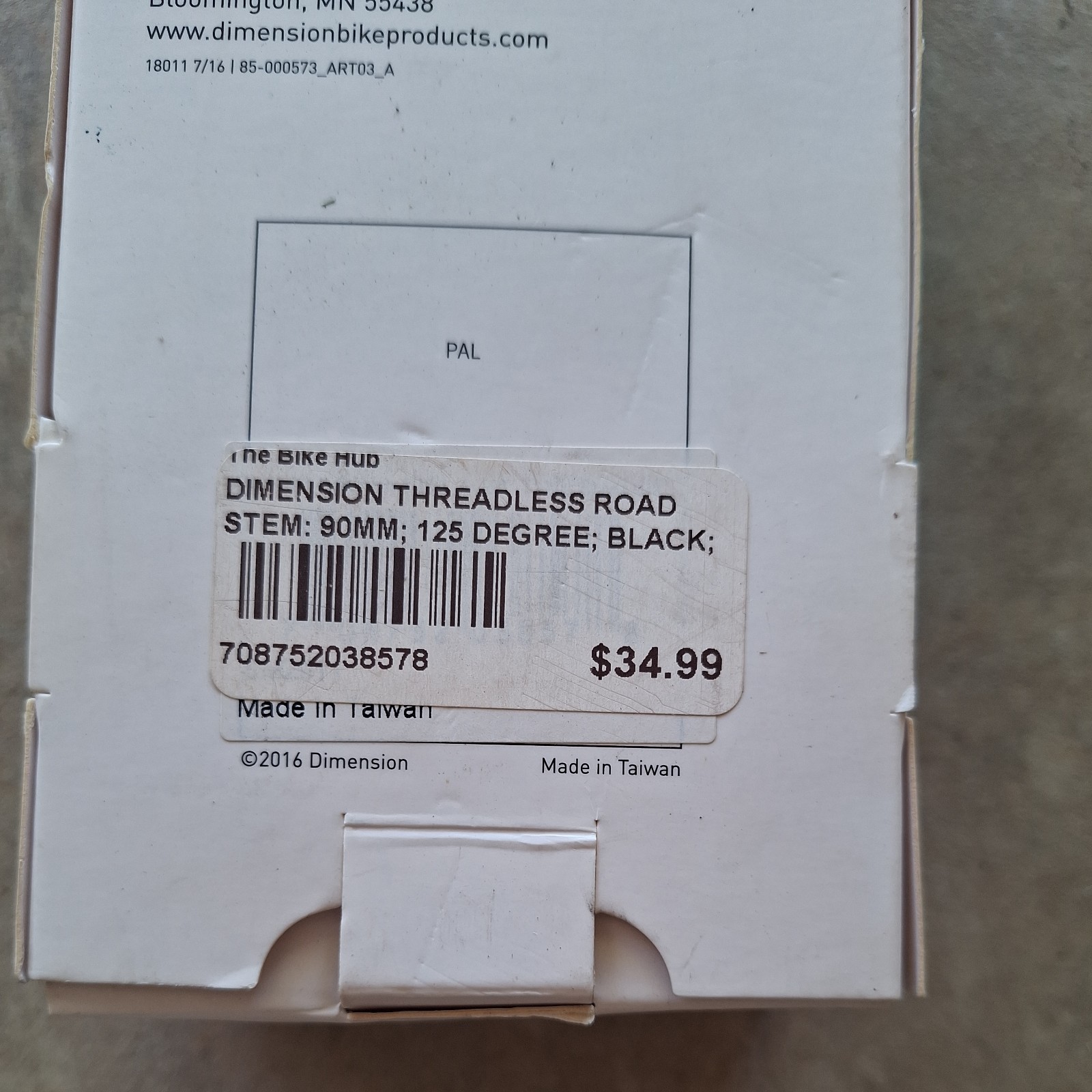 Dimension 31.8MM Stem Lenght 90mm Clamp 31.8mm 125 Degree in Black Aluminum