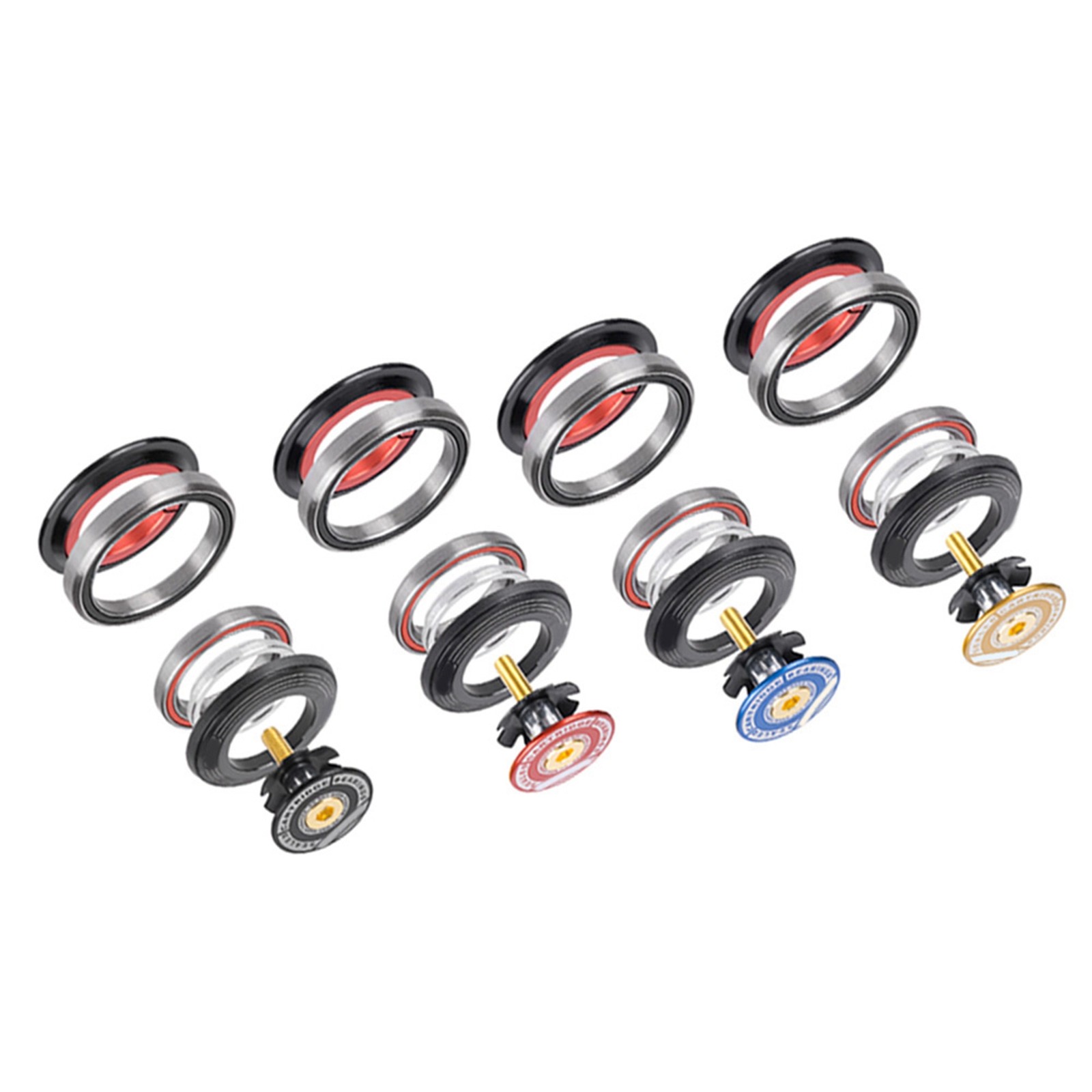 N- 42 52mm Road Bike Front Fork Headset Tapered Tube To Straight Tube Bicycle