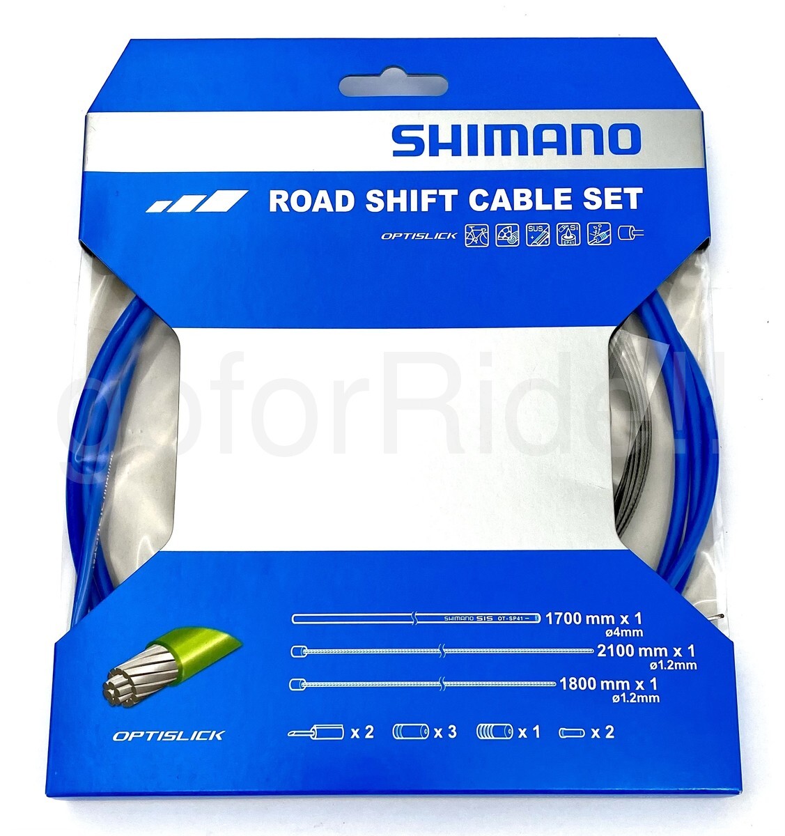 Shimano 105 5800/Tiagra 4700 Road OPTISLICK Coated Shift Cable Housing Set