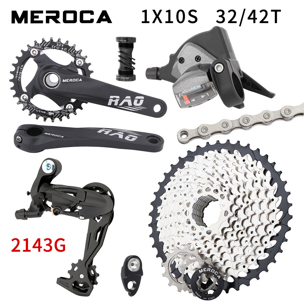 MTB Bike Bicycle 10 Speed Drivetrain Build Kit Group Set For Shimano SRAM 50T