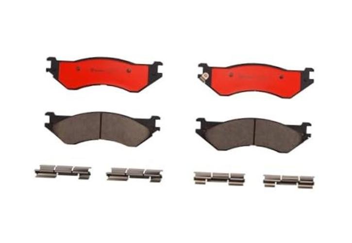 P18023N Premium Ceramic Rear Disc Brake Pad Set DODGE OE# 5093257AA
