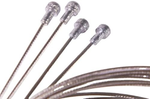 4 Pcs Road Bike Brake Cables,Stainless Steel Bike Brake Inner Cables,Universal R