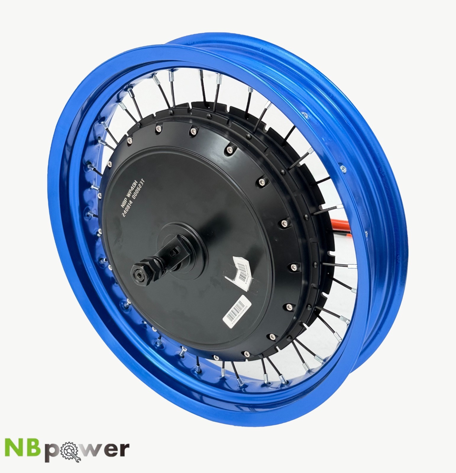 Colorful motorcycle rim（DOT standard）:17*3.0in QS273 3.5T 8000W hub motor wheel