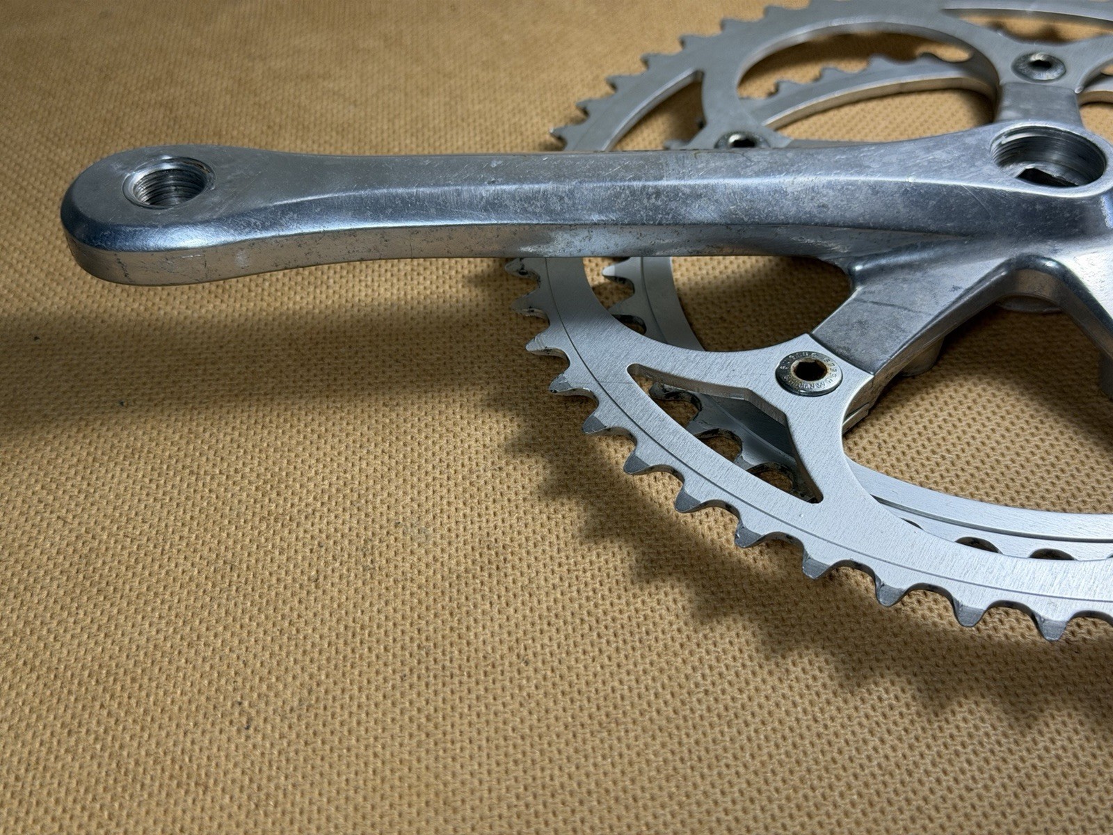 Vintage Sugino VP 130 Double Crankset – 52/42T – 170mm