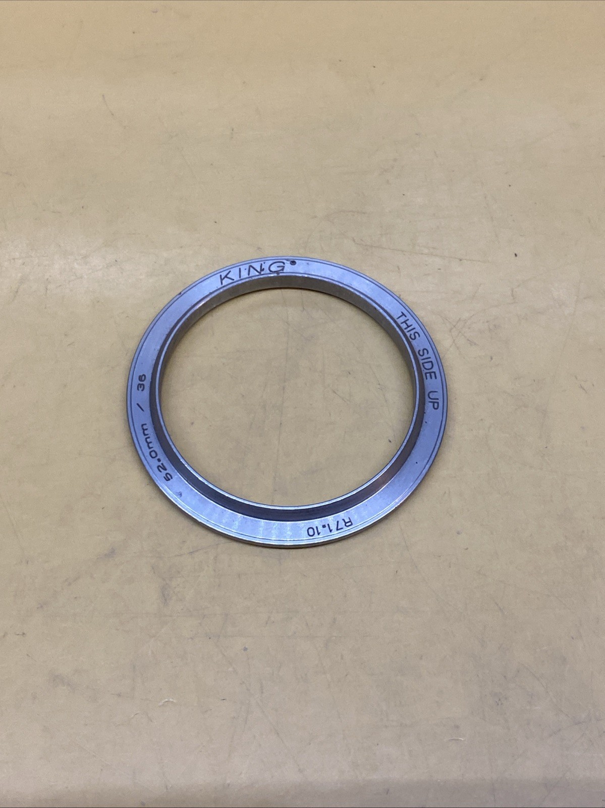Chris King PHS813 Dropset 52mm/36 Degree R71.10 Tapered Baseplate Crownrace