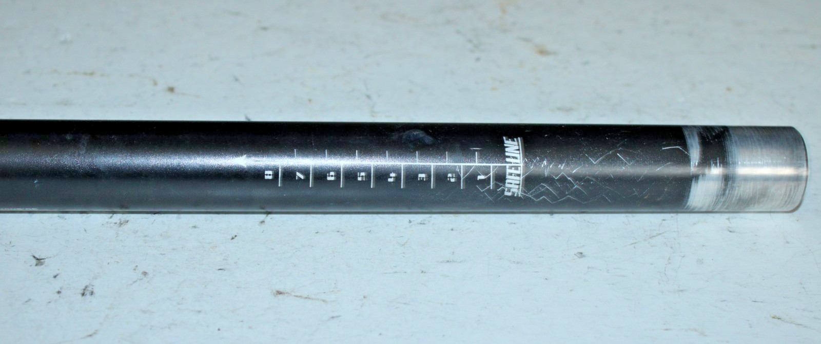 TruVativ Hussefelt Seatpost Seat Tube 350/30.9mm 30mm Offset Black Gravel Road ~