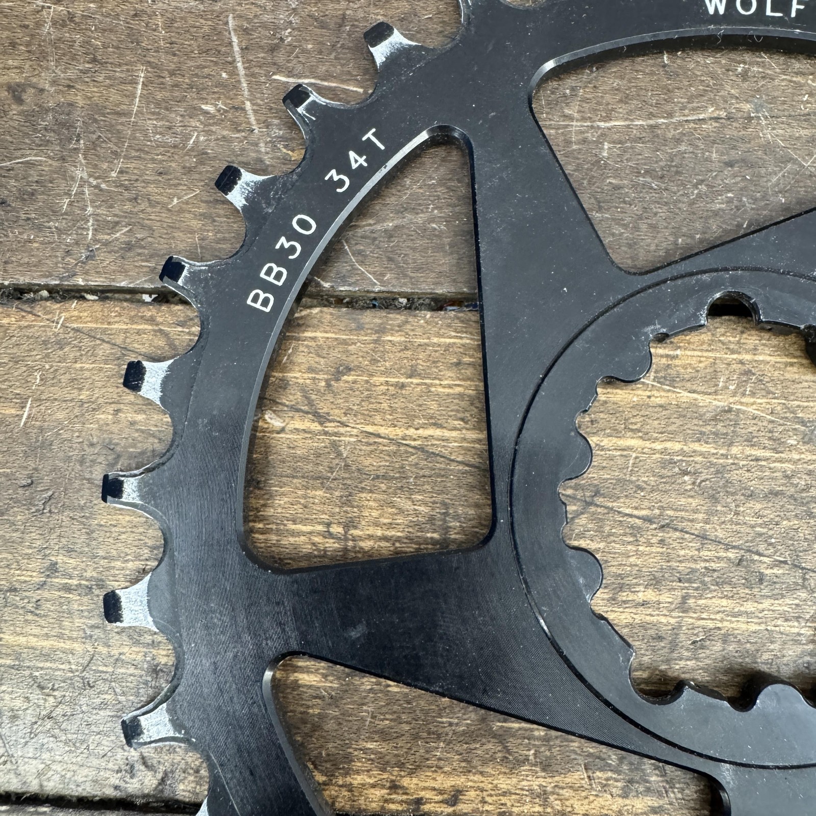 Wolf Tooth Components BB30 34T Chainring Direct Mount Black MTB USA 34 Tooth