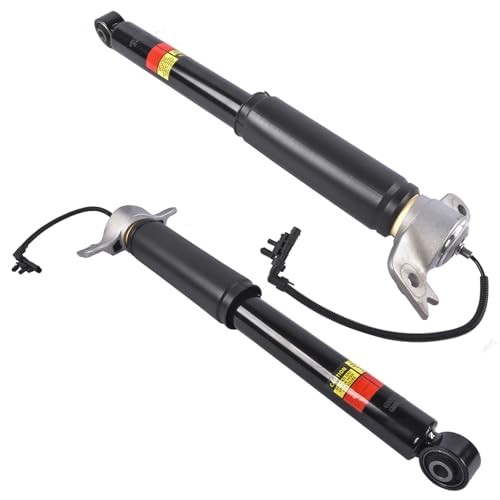Pair Rear Shock Absorbers Struts with Upper Mount Electric Assembly Compatible
