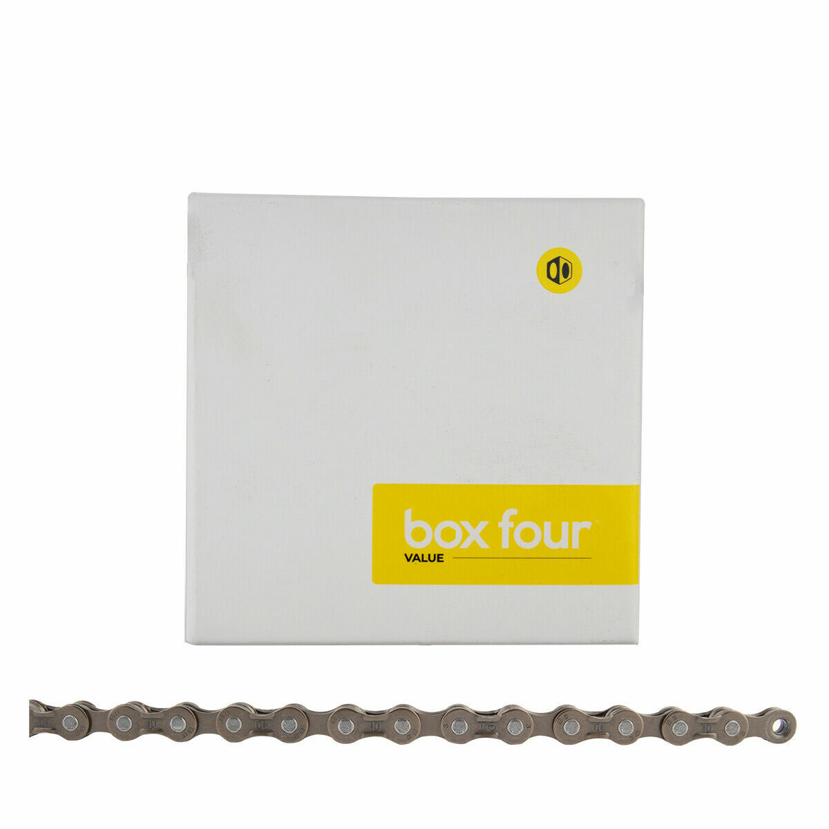 BOX FOUR 116 link BMX Racing Bicycle Chain 1/2″ X 3/32″ NATURAL