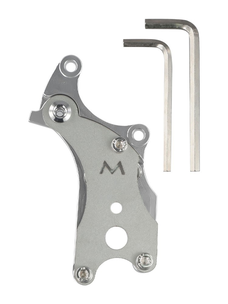 Aluminum alloy conversion kit Convert V brakes to disc brakes on your road bike