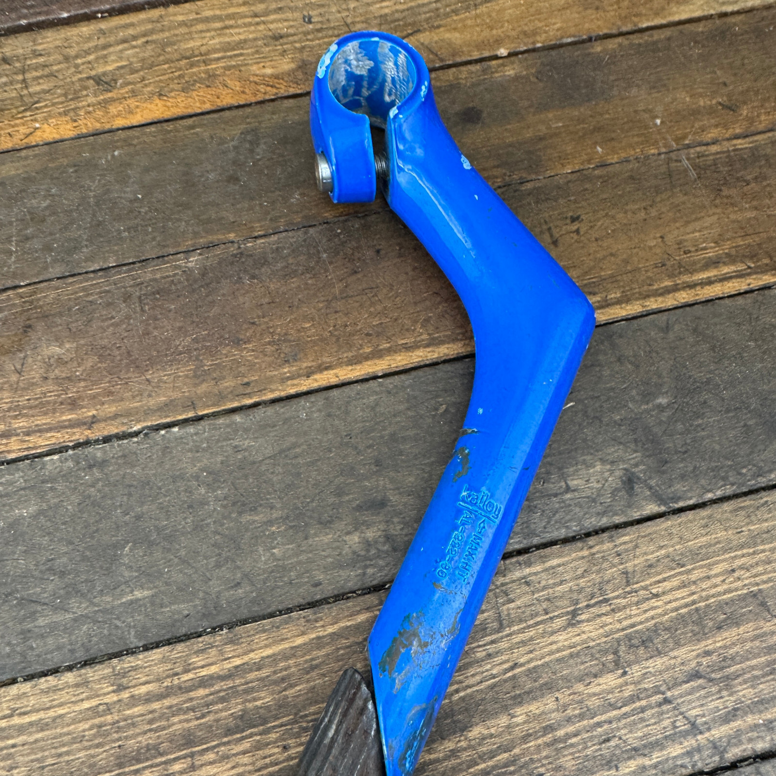 Vintage Riser Stem Blue 80 mm Reach 25.4 mm Gravel Grinder Cafe 22.2 ATB MTB