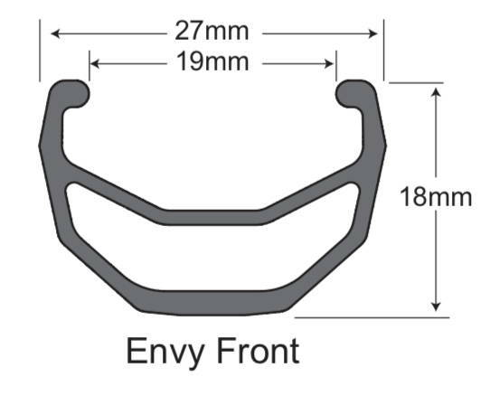 SUN ENVY 24″ BMX RIM (RED or BLUE) – 36H