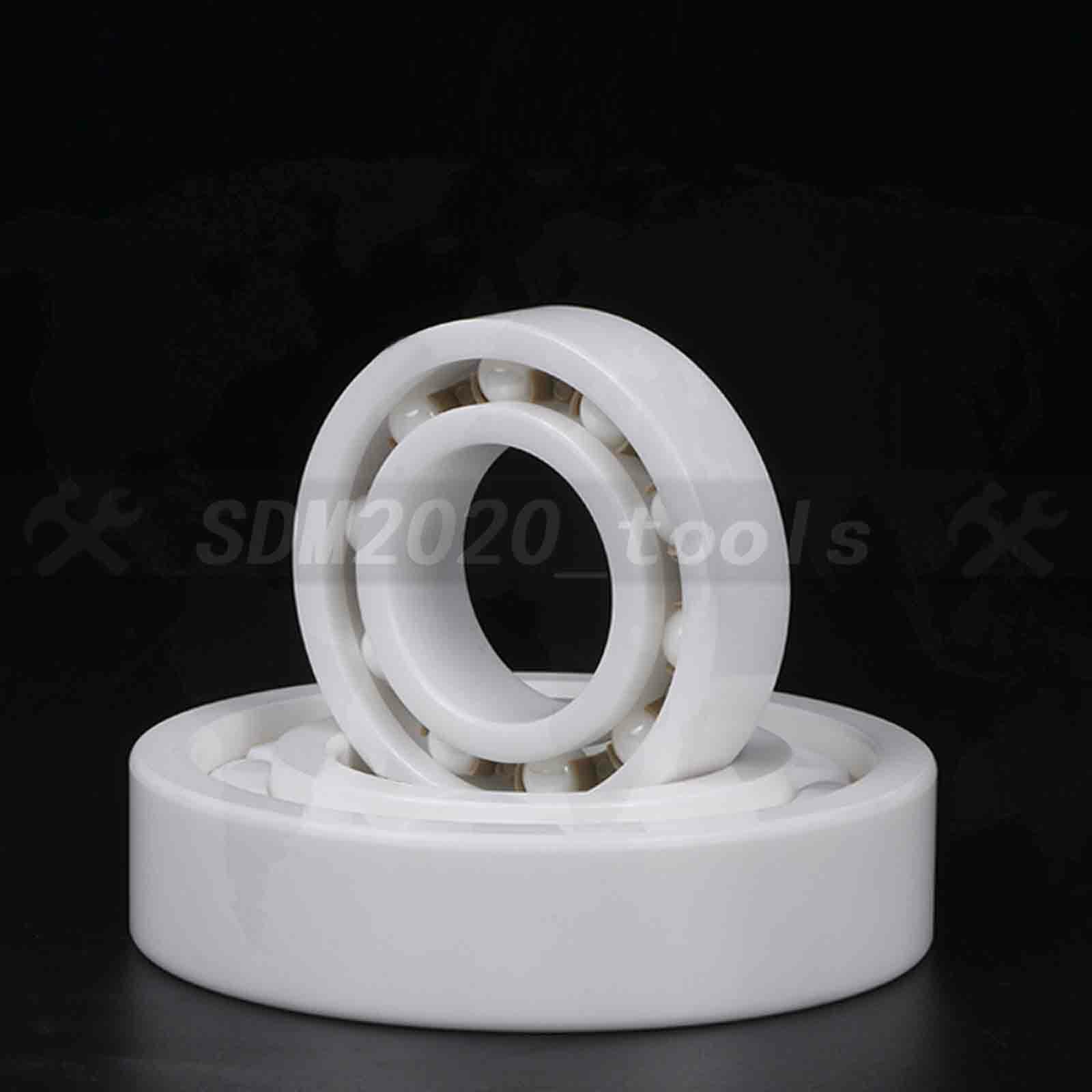 1 PC R12 Full ZrO2 Ceramic Ball Bearing Zirconia Oxide 3/4″x1-5/8″x7/16″