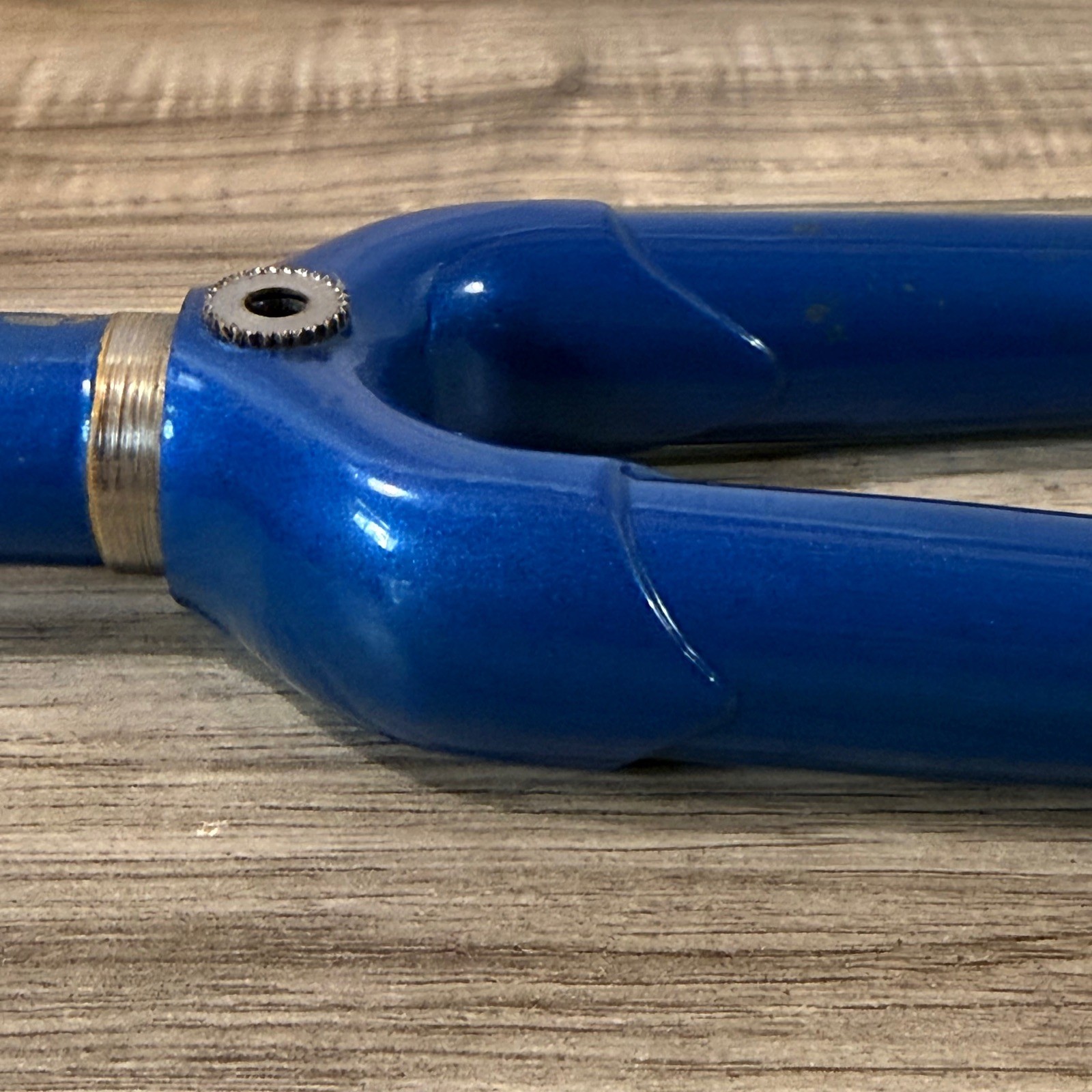 Torelli 700c Road Fork 1-inch Threaded 132mm Blue