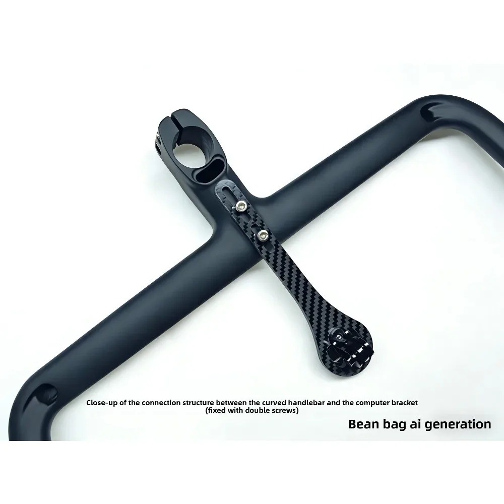 Integrated Carbon Handlebar for Road Bicycles with Full Internal Cable Routing