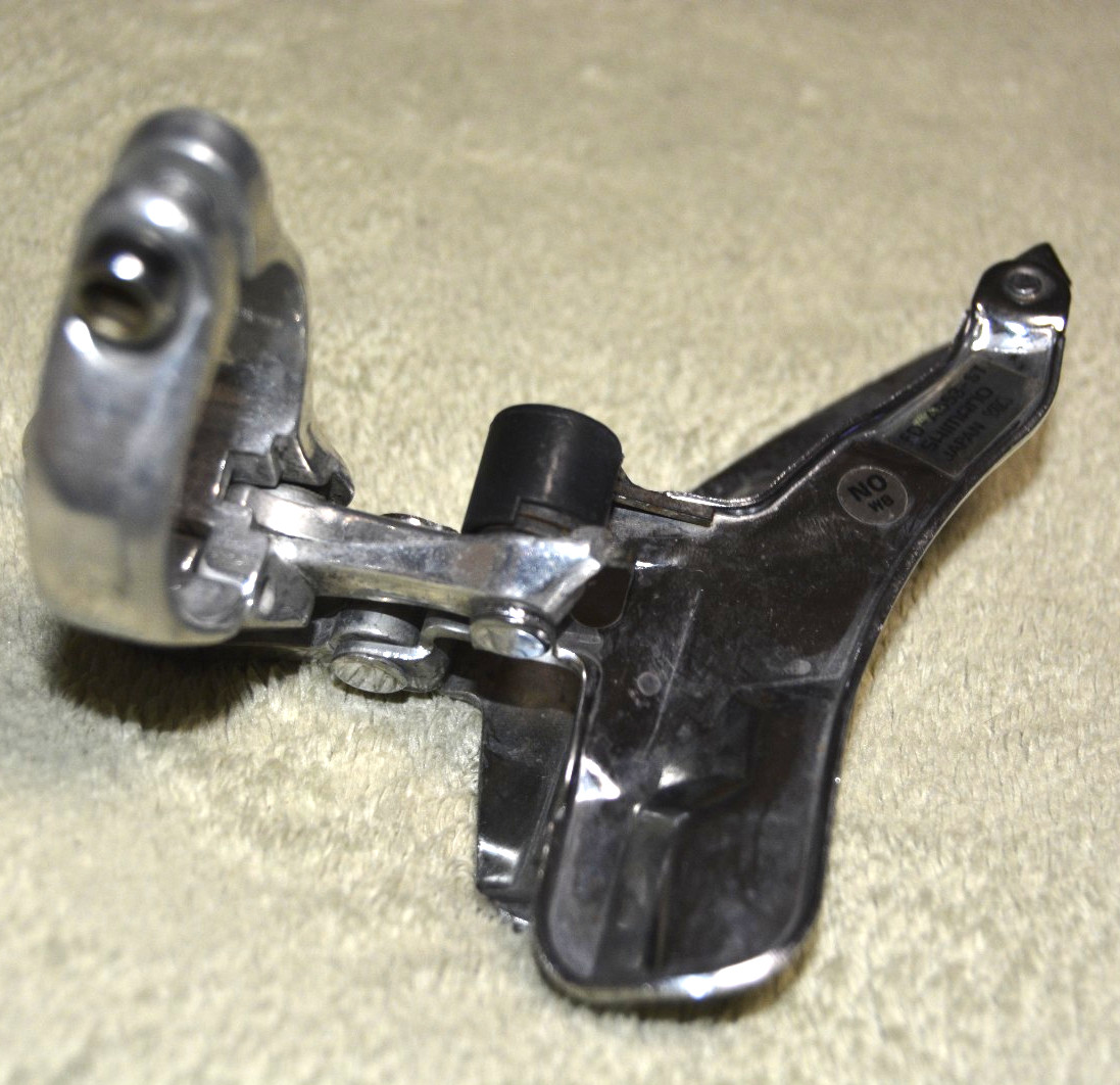 SHIMANO RX100 FRONT DERAILLEUR Clamp-On 31.8 3×7/8 Bottom Pull FD-A553-ST