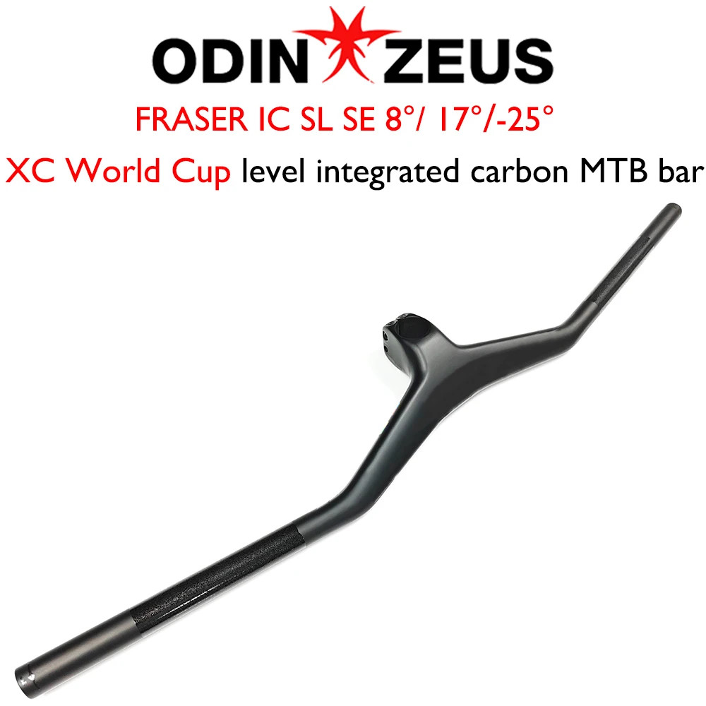 All Carbon Fiber XC/off-road Mountain Bike Rising Handlebars 8/17/25 Degrees