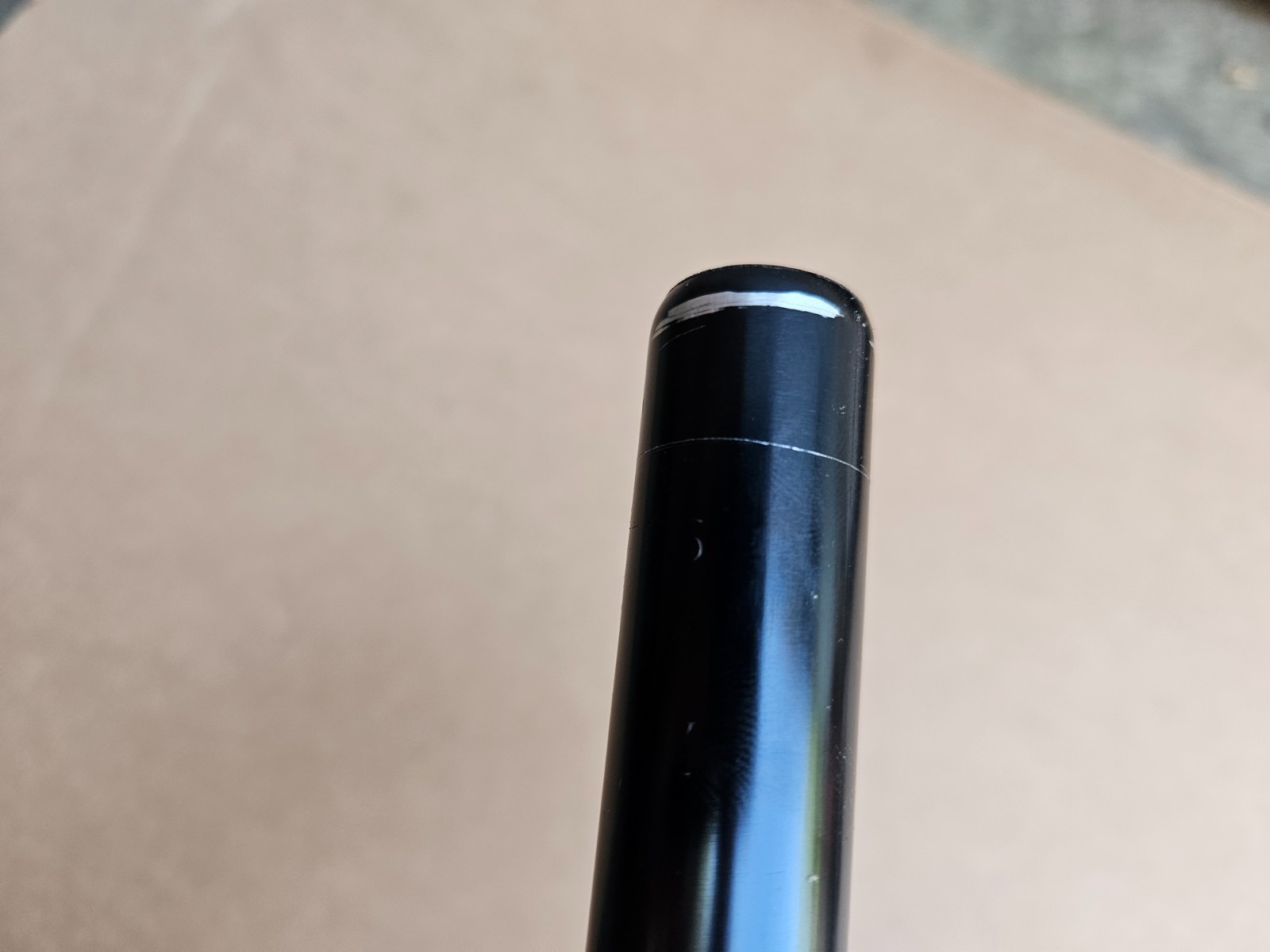 Vintage 90s ZOOM 155 Aluminum Mountain Hybrid Bike Flat Bars 58cm x 25.4mm Black