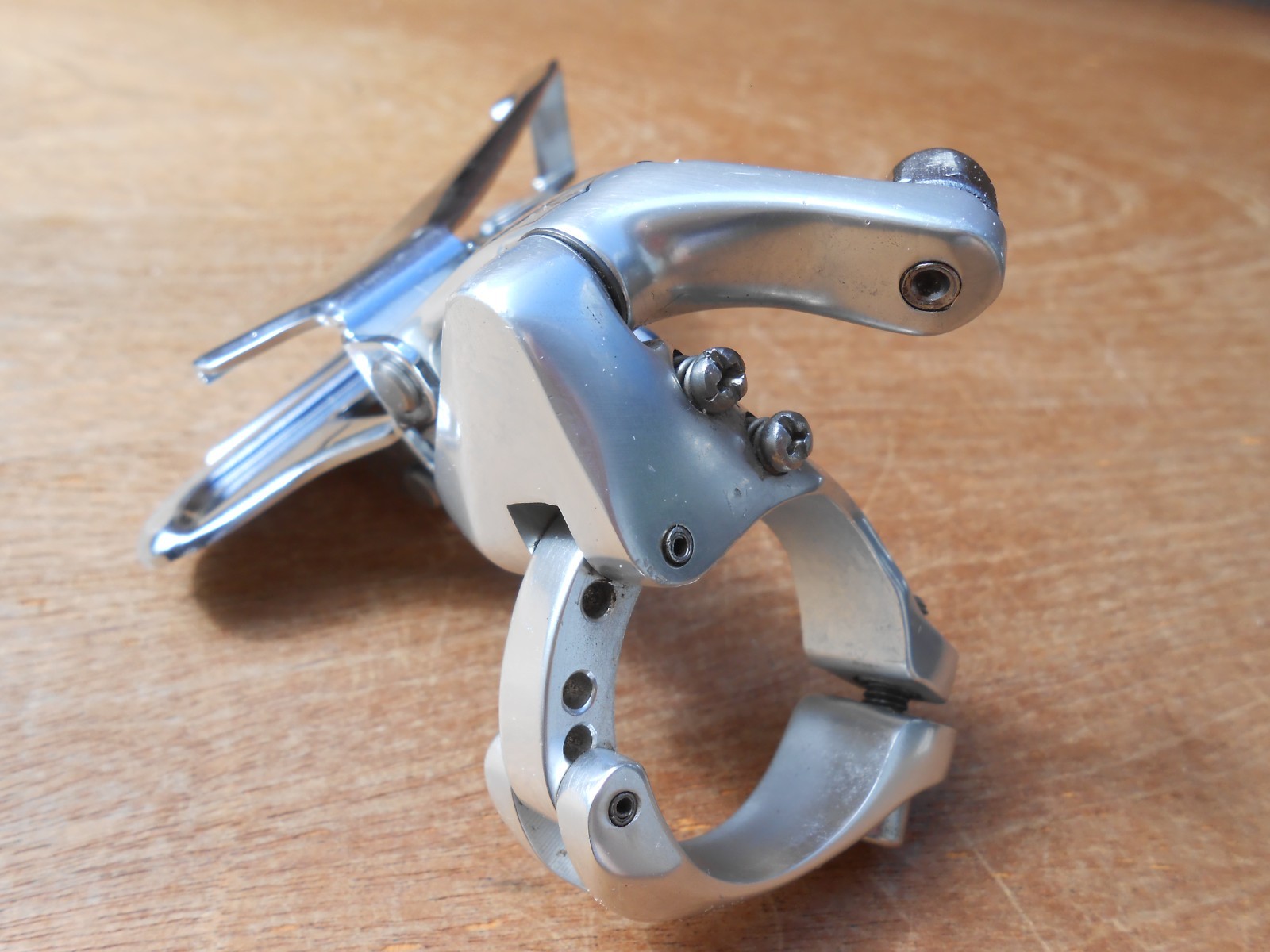 Vintage Campagnolo Record O.R. MTB Rear Derailleur Triple Bottom Pull 31.8 Clamp