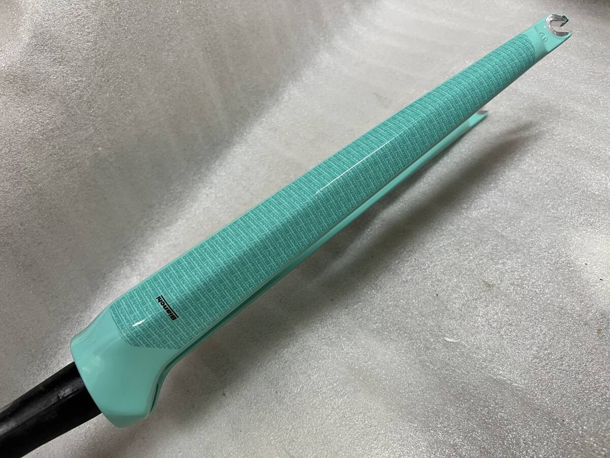 Bianchi Sprint Carbon Fork 700C Rim Brake Tapered 1-1/8″ to 1-1/4″ QR 100mm 45mm