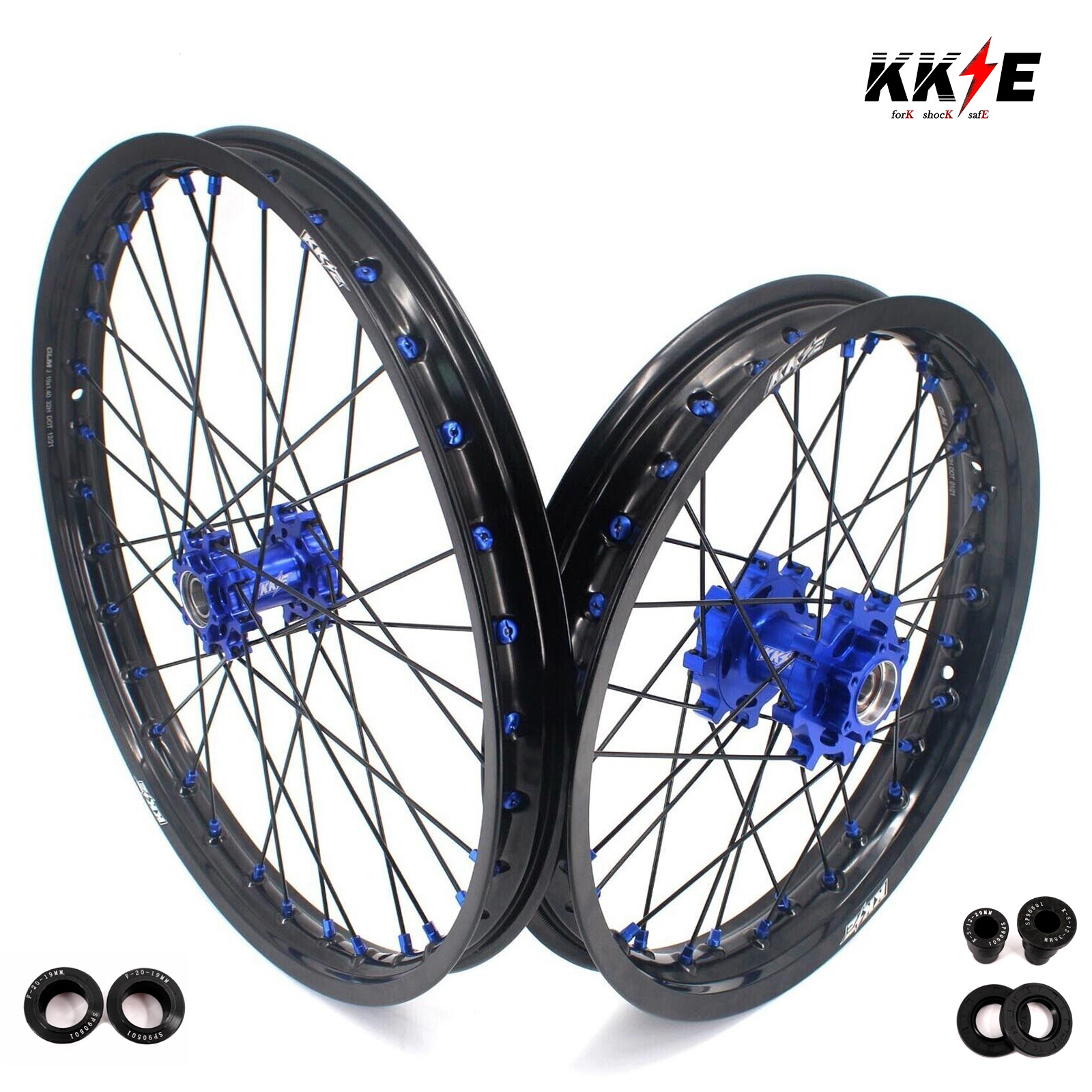 KKE 19/16» Enduro Wheels Rims Set For SurRon Light Bee X 19-22 E-Bike CNC Hubs