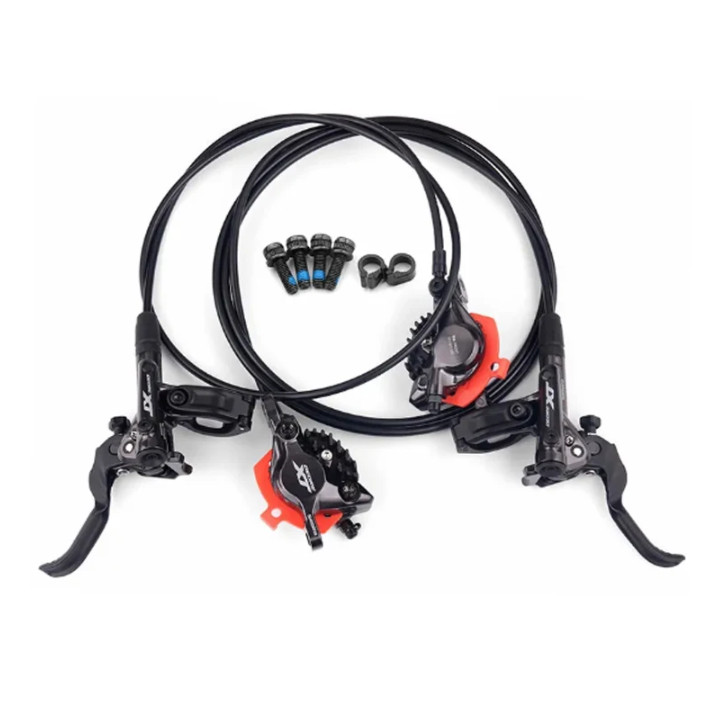 SHIMANO XT BL-BR-M8100 2 Piston Hydraulic Disc Brake Set Left Front/Right Rear