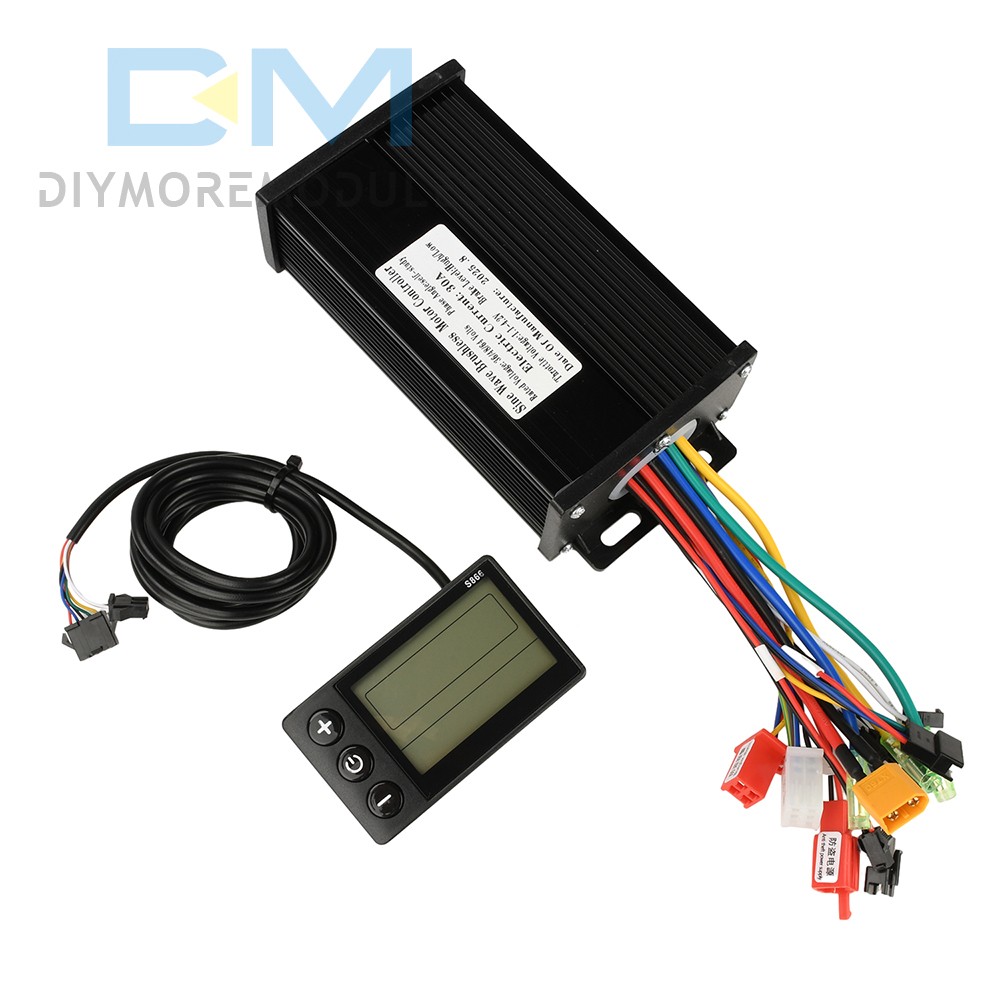 36V 48V 64V 40/30/20A Sine Wave Brushless Motor Controller for Electric Bicycle
