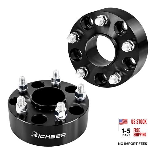 2PCS 2» 5×4.75 Wheel Spacers for Camaro Corvette Eldorado Thickness:2 inch