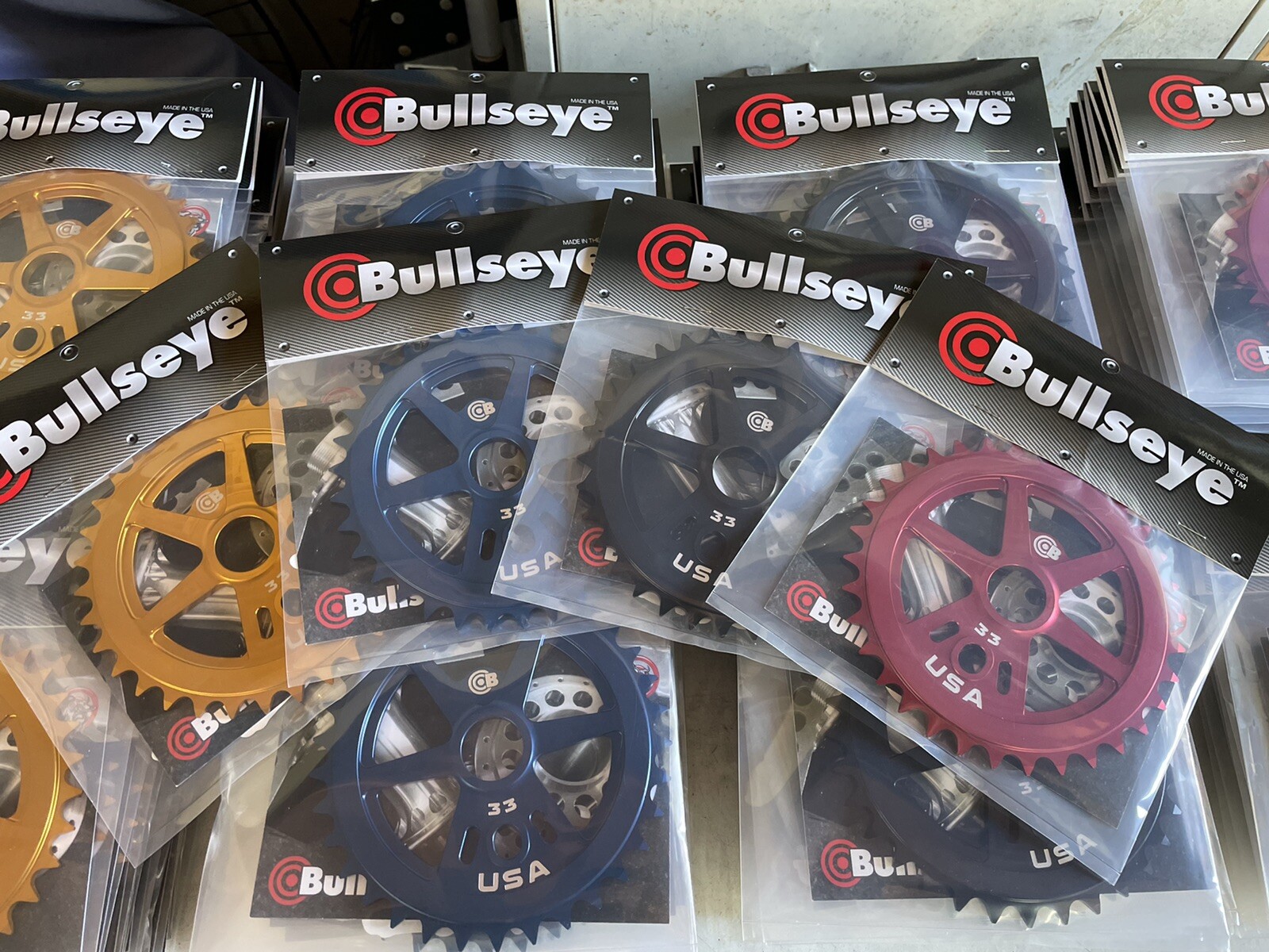 NEW! Bullseye 33t Sprocket-19mm & 22mm – Blk – SE Big Fast Ripper GT Turner
