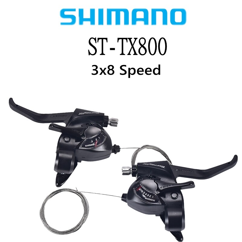 Shimano TOURNEY ST-TX800 3 8 24 Speed Shifter Set Lever EF51 EF56 MTB Sparts