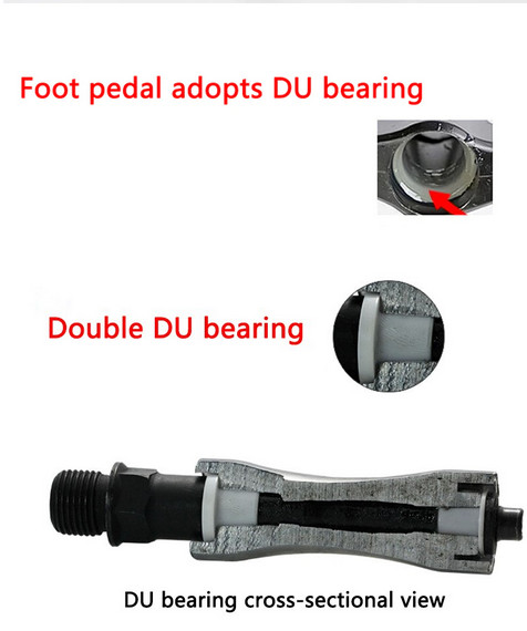 PROMEND Mountain Bicycle Pedal Mtb Road Bike Large Wide Ultralight 3 Bearings